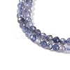 Natural Iolite Beads Strands X-G-N342-32-4