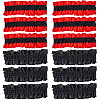 6 Pairs 2 Colors Polyester Elastic Garters DIY-GF0008-61-1