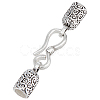 1Pc
S925 Sterling Silver Cord Ends STER-BC0001-02-1