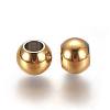 Ion Plating(IP) 304 Stainless Steel Spacer Beads X-STAS-L222-42C-G-2