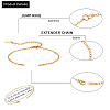 201 Stainless Steel Bracelet Making STAS-CJ0001-12G-2