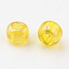 Round Transparent Colors Rainbow Glass Seed Beads X-SEED-A007-2mm-170-2