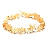 Synthetic Citrine Chips Beaded Stretch Bracelet for Women PW-WG72437-11-1