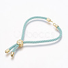Nylon Cord Bracelet Making X-MAK-P005-05G-1