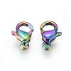 Ion Plating(IP) 304 Stainless Steel Lobster Claw Clasps STAS-H353-F-02M-2