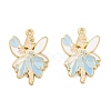 Rack Plating Alloy Enamel Pendants FIND-A040-08D-02G-1