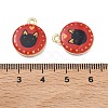 Printed Alloy Pendants PALLOY-P319-07D-02-3