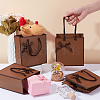 Rectangle Paper Gift Storage Bags with Handle CARB-WH0017-13C-3