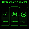 10M Luminous PET Adhesive Tape for Stage AJEW-SP0002-35A-02-6