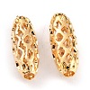 Brass Beads KK-O133-201C-G-2