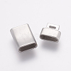 Tarnish Resistant 304 Stainless Steel Bayonet Clasps STAS-E144-058P-2