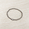 304 Stainless Steel Beads Stretch Bracelets for Women FS-WGC4F34-08-1