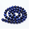 Natural Tiger Eye Beads Strands G-F561-6mm-B02-2