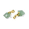 Natural Green Aventurine Charms G-N326-142-07-3