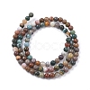 Natural Ocean Jasper Beads Strands X-G-F668-26-4mm-3