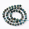 Natural Apatite Beads Strands G-A030-B20-6mm-B-2