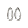 304 Stainless Steel Oval Linking Rings STAS-L300-010A-P-1