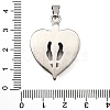Goddess with Wing 304 Stainless Steel Pendants STAS-M121-04P-3