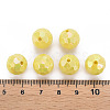 Opaque Acrylic Beads TACR-S154-10F-08-6