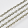 Soldered Brass Heart Chains CHC-T008-03AB-4