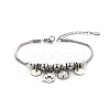 Alloy Beaded Bracelets PW-WG3770E-02-1