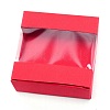 Kraft Paper Cardboard Jewelry Boxes CON-WH0039-18C-1