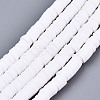 Handmade Polymer Clay Beads Strands X-CLAY-R089-6mm-077-1