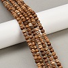 Natural Tibetan Style dZi Beads Strands G-P229-A-07J-6mm-4