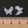 Butterfly with Flower Transparent Resin Cabochons FIND-L019-06A-3