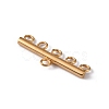 201 Stainless Steel Chandelier Component Links STAS-WH0043-06D-G-1-2