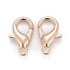 Zinc Alloy Lobster Claw Clasps X-E102-KCG-3