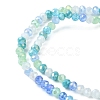 Electroplate Glass Beads Strands EGLA-yw0002-C06-2