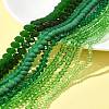 Electroplate Glass Beads Strands EGLA-FS0001-42B-9