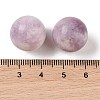 Natural Lepidolite No Hole Sphere Beads G-K353-04D-38-3
