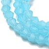 Imitation Jade Glass Beads Strands GLAA-F029-J4mm-03-3