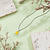 1Pc 925 Sterling Silver Pendant Cabochon Settings STER-BC0003-55B-4