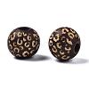 Painted Natural Wood Beads X-WOOD-T021-53A-02-4