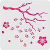 Plastic Reusable Drawing Painting Stencils Templates DIY-WH0172-307-1