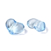Transparent Glass Beads GLAA-F132-02I-2