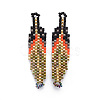 MIYUKI & TOHO Handmade Japanese Seed Beads Pendants SEED-A027-C03-2