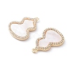 Rack Plating Brass Pendants KK-A183-15G-2