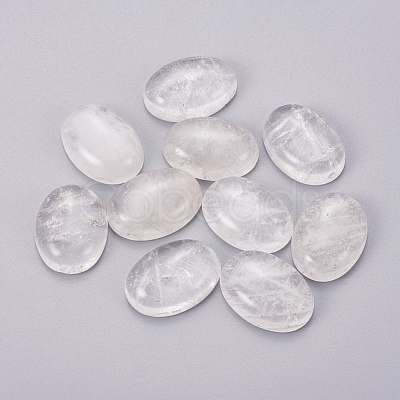 Natural Quartz Crystal Cabochons X-G-I219-07D-1