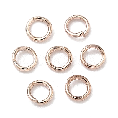 Iron Open Jump Rings IFIN-R209-0.7x4-RG-1