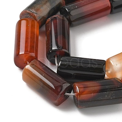 Natural Agate Beads Strands G-H295-E01-15-1