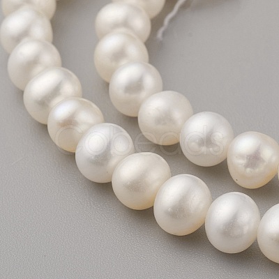 Natural Cultured Freshwater Pearl Beads Strands PEAR-G007-19-1