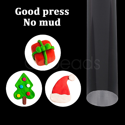 Acrylic Rolling Pin DIY-CP0011-22A-1