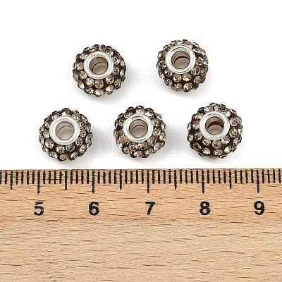 Resin Rhinestone Beads CPDL-H001-10x7mm-17-1