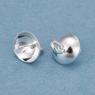 304 Stainless Steel Cup Pearl Peg Bails Pin Pendants X-STAS-H410-19S-B-1