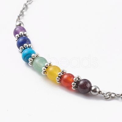 Chakra Jewelry AJEW-AN00430-1