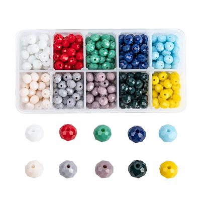 Opaque Solid Color Glass Beads EGLA-JP0002-01D-8mm-1